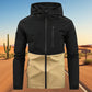 🎉🛍️HOT SALE 50% OFF🎉Men’s Color-block Hooded Windproof Casual Jacket