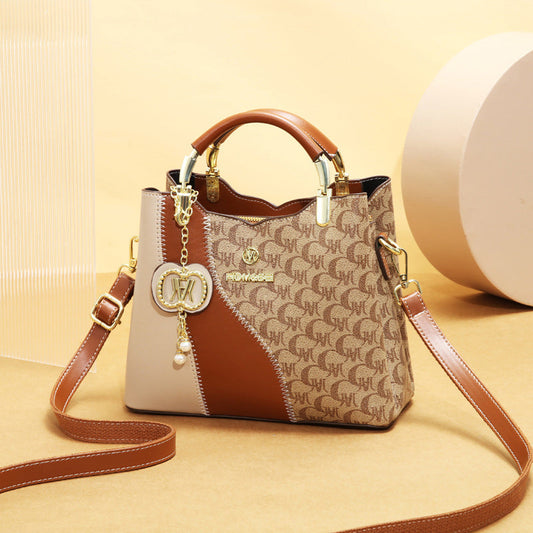 🔥Quantità limitata, fino ad esaurimento scorte🔥 🍂Elegante borsa a secchiello stampata