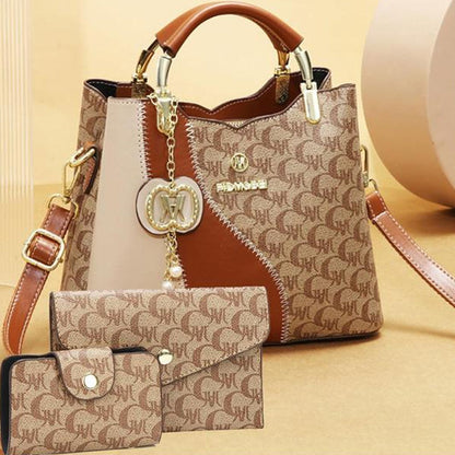 🔥Quantità limitata, fino ad esaurimento scorte🔥 🍂Elegante borsa a secchiello stampata