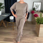 🔥ACQUISTA 2 E RICEVI LA SPEDIZIONE GRATUITA🔥Elegante cardigan lungo, top e pantaloni, set di 3 pezzi