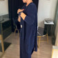 🔥ACQUISTA 2 E RICEVI LA SPEDIZIONE GRATUITA🔥Elegante cardigan lungo, top e pantaloni, set di 3 pezzi