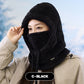 🔄3-in-1 Multi-Functional, Versatile🧢 Hooded Neck Gaiter – Wear as Neck Gaiter, Hood & Mask | Elastic Fit for Various Occasions ✨
