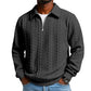 🔥2026 New arrivals offer-Men's Casual Half-Zip Cable-Knit Sweater