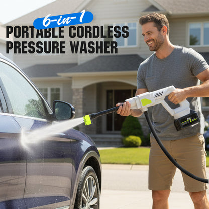 📢📢50 % OFF !!🎅Portable Cordless Pressure Washer🔥Free Shipping