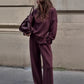 🎁2026 New Arrivals 50% OFF💥High-Neck Side-Zip Sweatshirt & Pants Set 👚👖✨𝘉𝘶𝘺 𝘢𝘯𝘺 2 𝘢𝘯𝘥 𝘨𝘦𝘵 𝘢𝘯 𝘦𝘹𝘵𝘳𝘢 8% 𝘥𝘪𝘴𝘤𝘰𝘶𝘯𝘵