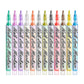 12-Color Acrylic Nail Art Pens Set