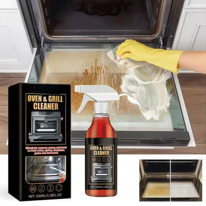 📢📢Buy 5 get 5 free⏰Oven & Grill Cleaner Spray, Easily removes grease