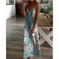 ⏳🔥2026 Hot Sale🎁Women’s Retro Print V-Neck Sleeveless Maxi Dress🔥Buy 3 Get Free Shipping🔥