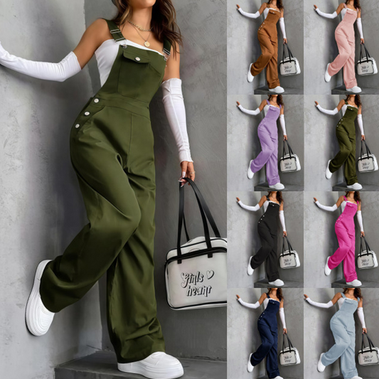 Women’s Retro Cargo Overalls with Pockets🔥Buy 2 Get Free Shipping