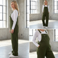 Women’s Retro Cargo Overalls with Pockets🔥Buy 2 Get Free Shipping