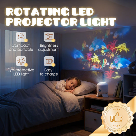 🏆Limited Time Special Price ￡10.99!!✨Dynamic Rotating LED Projector Light