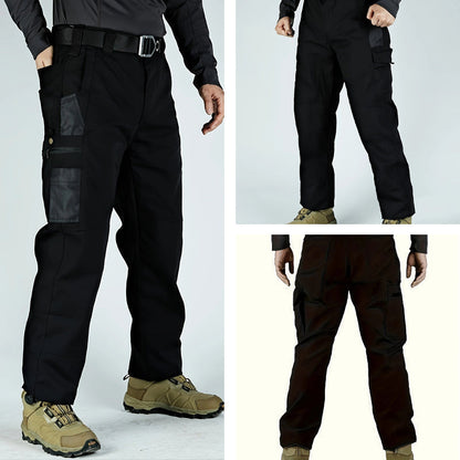🔥🏆Pro-Favorite Men's Tactical Cargo Pants with Multiple Pockets – Polyester – Breathable 🎯