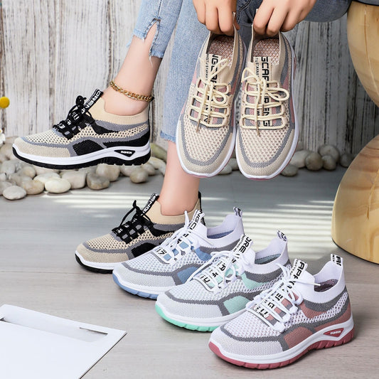 🎁2026 Nieuw binnen 50% KORTING💥🔥Relaxte hardloopschoenen met veters voor dames👟✨𝘉𝘶𝘺 𝘢𝘯𝘺 2 𝘢𝘯𝘥 𝘨𝘦𝘵 𝘢𝘯 𝘦𝘹𝘵𝘳𝘢 8% 𝘥𝘪𝘴𝘤𝘰𝘶𝘯𝘵