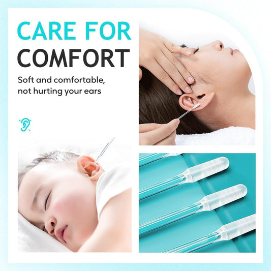 Dual-Action Sticky Ear Cleaning Sticks
