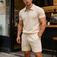 ☀️Breathable Knit Casual Set – Wrinkle-Free, Relaxed Fit