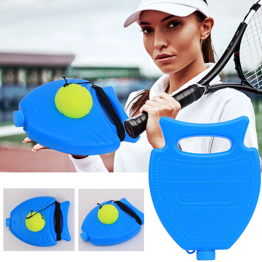 ⏰🔥LIMITED TIME - ONLY ￡6.99!! 🎾 Portable Solo Tennis Trainer Rebounder – Improve Your Game Anywhere, Anytime 💪✨