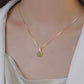Elegant Hetian Jade Lucky Pendant Necklace