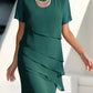 💕2026 Hot Sale 60% OFF🔥Elegant Pleated Chiffon Midi Dress