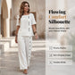 🔥🔥50% off new arrivals-Women's Casual Top & Wide-Leg Pants 2-Piece Set