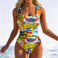 ⏰🔥2026 HOT SALE – 50% OFF!🩱Women's Modern Printed One-Piece Swimsuit