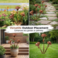 🎐🌿 Calla Lily Garden Stake with Bell Chimes – Elegant Metal Flower, Wind-Activated Chimes, Rustproof, Stakes into Soil. Perfect for Patio, Yard or Flower Bed 🌸🔔✨