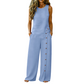 👕 40% OFF! ✨ Women's Casual Sleeveless Top and Wide-Leg Trousers Set
