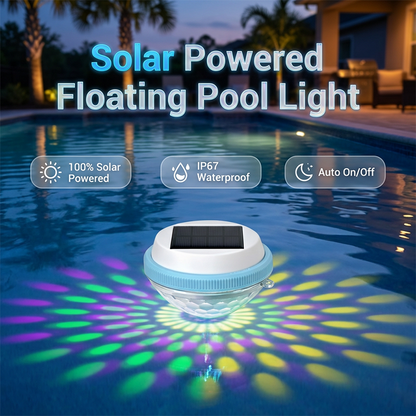 🔥Buy 1 Get 1 Free🔥 LED Solar Floating Pool Light🏊‍♂️☀️