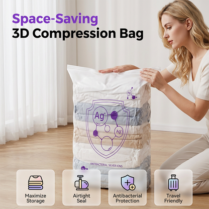 ⏰🔥LIMITED TIME 50% OFF!🔥50K+ SOLD!   🧳Buy 2 Get 1 Free✨Vacuum Storage Bags for Home Use