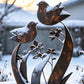 🔥Free Shipping & 50% OFF🔥Rustic Bird & Flower Metal Garden Stake