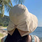 👒 LIMITED-TIME 51% OFF! ✨ Wide Brim Sun Hat with Bow – Full Coverage, Foldable, Breathable 🌞