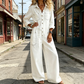 👗✨ Timeless Denim Style | Women's Relaxed Wide-Leg Utility Jumpsuit