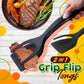 ⏳Time-Limited Special⏰2-in-1 Spatula Clip – Heat-Resistant Silicone & Non-Slip Handle – Kitchen Cooking Essential