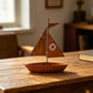 ⛵️⛵️Last Day Sale 49% OFF-Rustic Sailboat Metal Planter☘️
