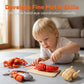 Realistic Cuttable Play Food Set for Kids