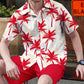 ☀️ Summer Vibes Only – Men's Tropical Print Shirt & Shorts Set🌴
