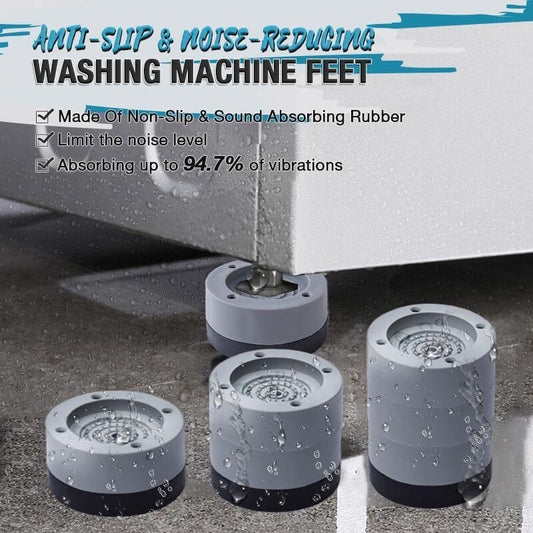 Last Day Sale 49% OFF-Anti-slip And Noise-reducing Washing Machine Feet