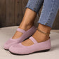 🥳2026 HOT SALE🥳💞50K+ SOLD!👟🌬️ 50% OFF! Breathable Knit Flats – Soft as clouds, anti‑slip sole. Walk for hours, feet stay cool & fresh. Your new favourite! 🌸✨