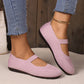 🥳2026 HOT SALE🥳💞50K+ SOLD!👟🌬️ 50% OFF! Breathable Knit Flats – Soft as clouds, anti‑slip sole. Walk for hours, feet stay cool & fresh. Your new favourite! 🌸✨