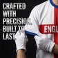 ⚽️50% OFF England Football Tee – Red Cross & Flag Graphic, Athletic Fit, Breathable for World Cup 2026 🏆⚽