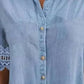 Women's Casual Loose Fit Denim Dress with Pockets