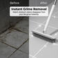 🧹 2-in-1 Grout & Corner Scrubber Brush with Squeegee