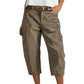 👖 60% OFF NOW! 🌿 Women's Relaxed Casual Cargo Capris – Spacious pockets & breathable fabric – Relaxed fit, perfect for warm weather – everyday comfort and utility ✨