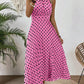 👗New Arrival 50% OFF🍊 Retro Polka Dot Halter Dress – Flowy Pleated Skirt & High Waist – Flattering & Breezy 🍋