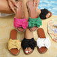 🥳SUMMER HOT SALE🥳💞50K+ SOLD!💥50% OFF! 🩴Chic Bow Sandals for Women👣