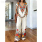 📢📢50% OFF !! ⏰Women's Printed Top & Pants 2-Piece Set