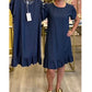 👗✨Elegant Washed Denim Dress – Effortless Everyday Elegance💙