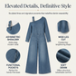 Women's Asymmetric Off-Shoulder Denim Jumpsuit