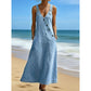 👗✨Women’s Stylish Asymmetrical Button Denim Dress – Effortless Everyday Chic🔥