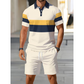 📢📢50% OFF !! ⏰ Men's Two-Piece Shirt and Shorts Set
