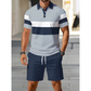 📢📢50% OFF !! ⏰ Men's Two-Piece Shirt and Shorts Set